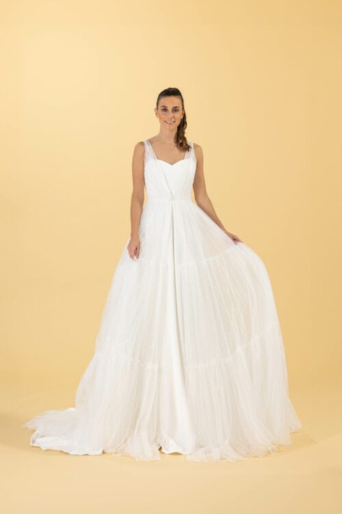 Eglantine Creations. Mix and Married. Lang overdel i tyl. Model AC225592.
